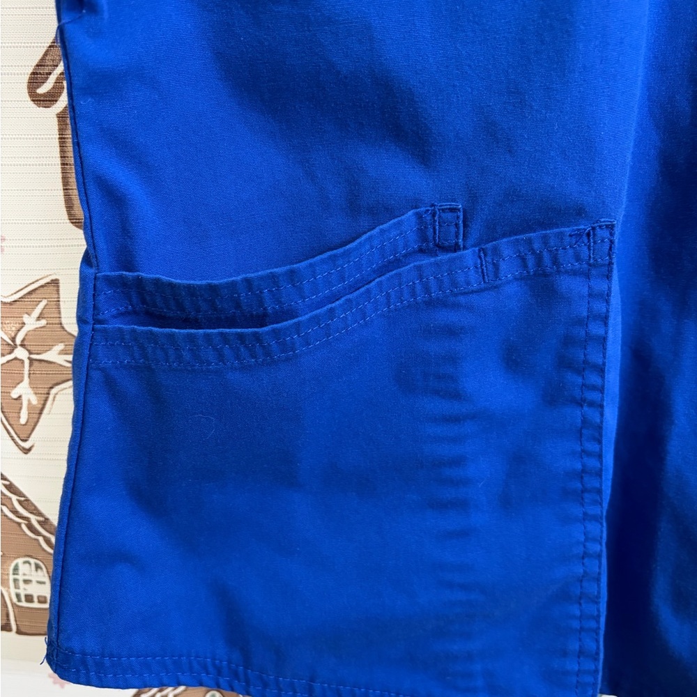 Women's Blue Scrub Set - Picture 4 of 10